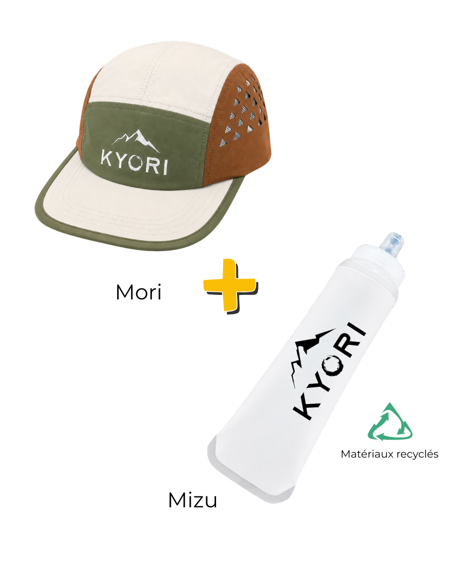 PACK SPECIAL - Casquette au choix + Flasque MIZU