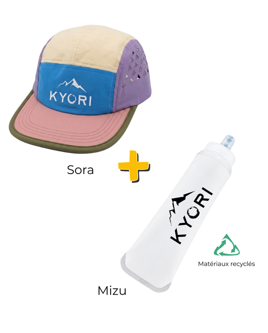PACK SPECIAL - Casquette au choix + Flasque MIZU